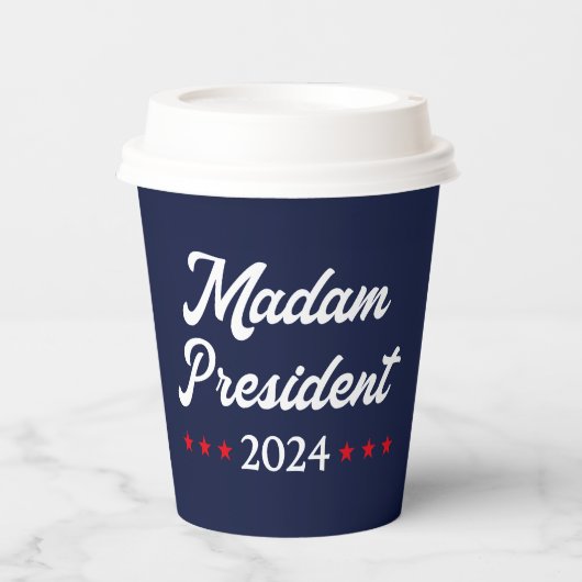 Madam President 2024 I - Kamala Harris 紙コップ (正面)