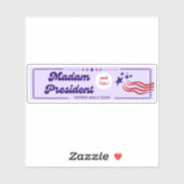 Madam President (and Tim!) - Harris Walz 2024 シール (シート)