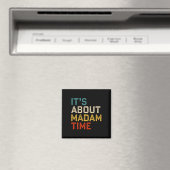Madam TimeについてKamala Harris 2024年President Wome マグネット (インサイチュ (食洗機))