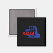 Madam TimeについてKamala Harris 2024社長 マグネット (正面/裏面)