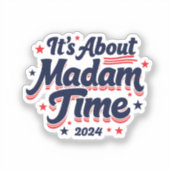 Madam TimeについてKamala Harris Ekection シール (正面)