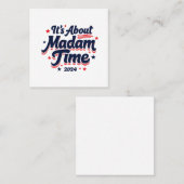 Madam TimeについてKamala Harris Ekection スクエア名刺 (正面/裏面)