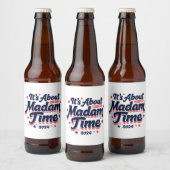 Madam TimeについてKamala Harris Ekection ビールラベル (ボトル)