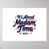 Madam TimeについてKamala Harris Ekection ポスター (正面)