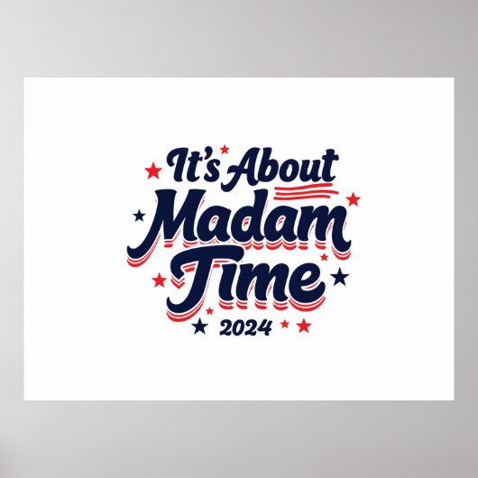 Madam TimeについてKamala Harris Ekection ポスター (正面)