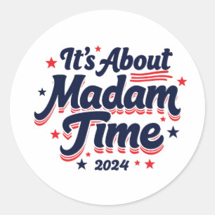 Madam TimeについてKamala Harris Ekection ラウンドシール