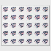 Madam TimeについてKamala Harris Ekection ラッピングペーパー (フラット)