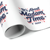 Madam TimeについてKamala Harris Ekection ラッピングペーパー (ロールコーナー)
