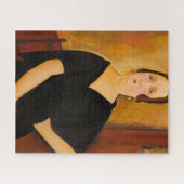 Madame Amee by Amedeo Modigliani ジグソーパズル (横)