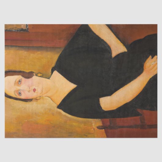 Madame Amee by Amedeo Modigliani 薄葉紙 (正面)