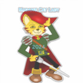 Madame Cat Lady 2024社長Thunder_Cove シール (正面)