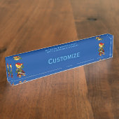 Madame Cat Lady 2024社長Thunder_Cove デスクネームプレート (側面)