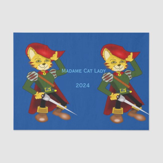 Madame Cat Lady 2024社長Thunder_Cove 薄葉紙 (正面)