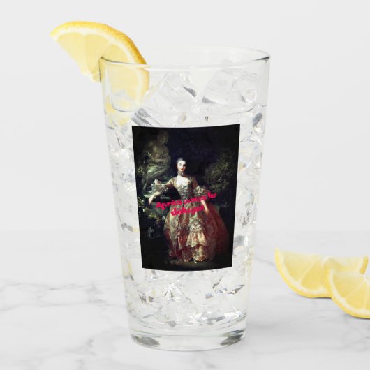 ♥ Madame de Pompadour Après nous le déluge ♥ タンブラーグラス (アイス正面)