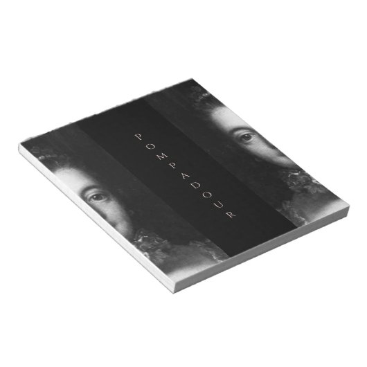 Madame de Pompadour baroque ノートパッド (アングル)