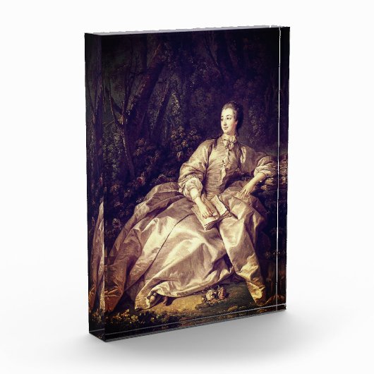 Madame de Pompadour – Francois Boucher – 1758 フォトブロック (左)