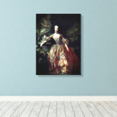 Madame de Pompadour – Francois Boucher – 1759. キャンバスプリント (インサイチュ (ウッドフロア))