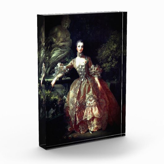 Madame de Pompadour – Francois Boucher – 1759 フォトブロック (左)