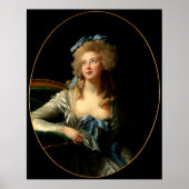  Madame Grand by by Elisabeth Louise Vigée Le Brun ポスター (正面)