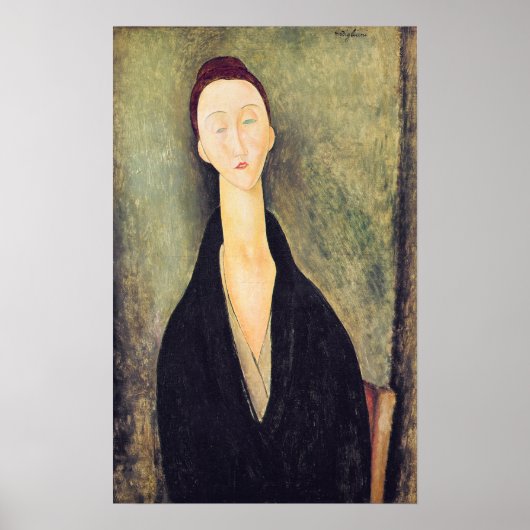 Madame Hanka Zborowska, 1918 ポスター (正面)