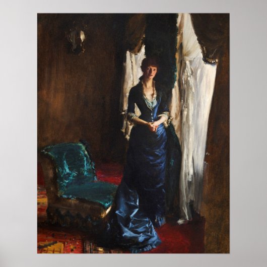 Madame Paul Escudier (Louise Lefevre) (1882) ポスター (正面)