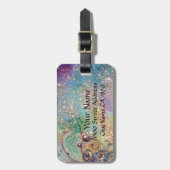 MADAME POMPADOUR美しい,サロン,スパ，メイクアップアーティスト ラゲッジタグ (正面縦)