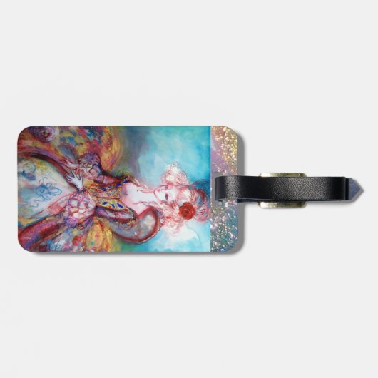 MADAME POMPADOUR美しい,サロン,スパ,メイクアップアーティスト ラゲッジタグ (裏面横)