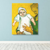 Madame Roulin and Her Baby キャンバスプリント (インサイチュ (ウッドフロア))