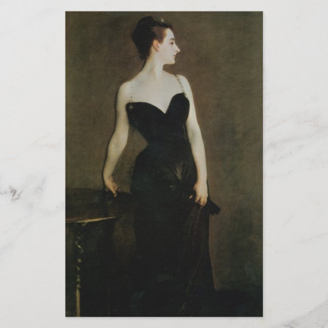 Madame X by John Singer Sargent (正面)