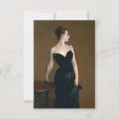 Madame X by John Singer Sargent サンキューカード (正面)