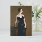 Madame X by John Singer Sargent サンキューカード (スタンド正面)
