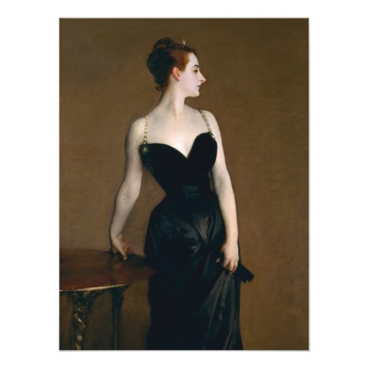 Madame X by John Singer Sargent フォトプリント (正面)