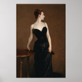 Madame X by John Singer Sargent ポスター (正面)