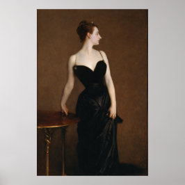 Madame X by John Singer Sargent ポスター