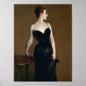 Madame X by John Singer Sargent ポスター (正面)