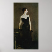 Madame X by John Singer Sargent ポスター (正面)