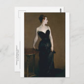 Madame X by John Singer Sargent ポストカード (正面/裏面)