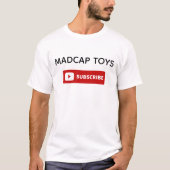 Madcap Toys Subscribe T-Shirt Tシャツ (正面)