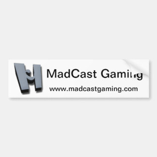 MadCastのバンパーステッカー バンパーステッカー