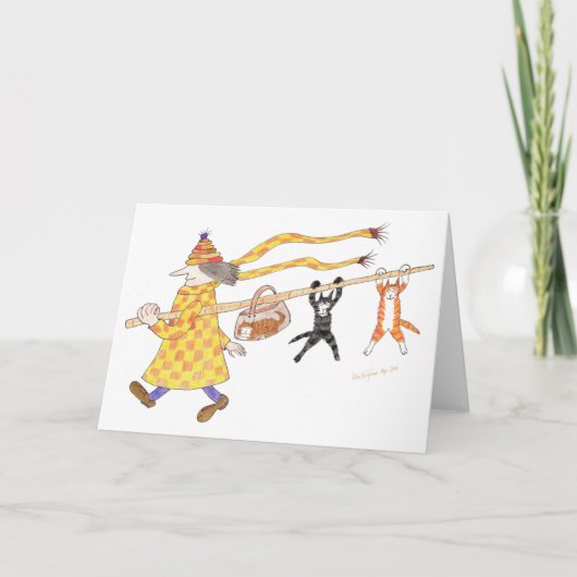 MadCatWomanおよび彼女のPolecats カード (正面)