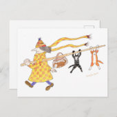 MadCatWomanおよびPolecats ポストカード (正面/裏面)