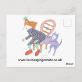 MadCatWomanおよびWhoopeCussionCat No.1 ポストカード (裏面)