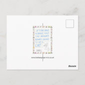 MadCatWomanは買物をすることを行きます ポストカード (裏面)