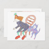 MadCatWoman及びWhoopeeCushionCat No.2 ポストカード (正面/裏面)