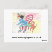 MadCatWoman及びWhoopeeCushionCat No.2 ポストカード (裏面)