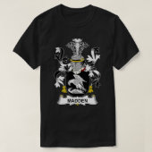 Madden Coat of Arms  Family Crest  Tシャツ (デザイン正面)