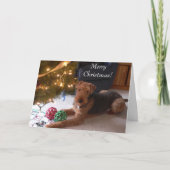 Maddieは、"メリークリスマス言います! " シーズンカード (正面)