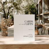 MADDIE Cards and Gifts Sign 台座サイン