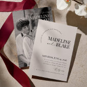 MADDIE Engagement Party Invitation 招待状