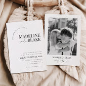 MADDIE Modern Wedding Invitation 招待状